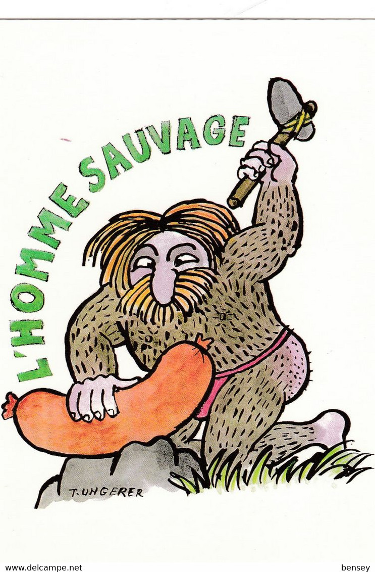 Tomi Ungerer , Restaurant L'homme Sauvage , Strasbourg ,  2000 - Ungerer