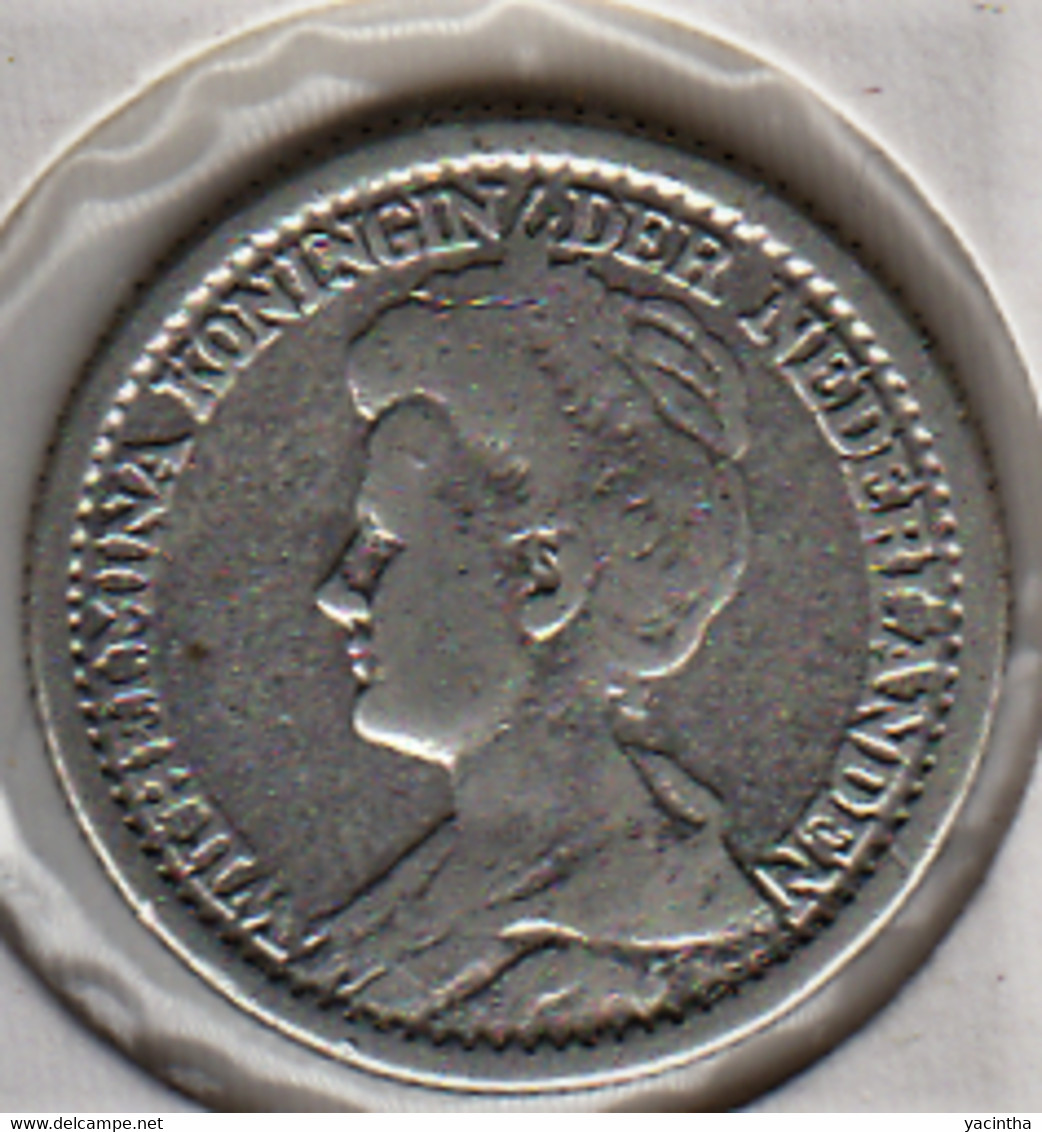 @Y@    Nederland  25 Cent   Wilhelmina 1917       (5234) - 2.5 Centavos