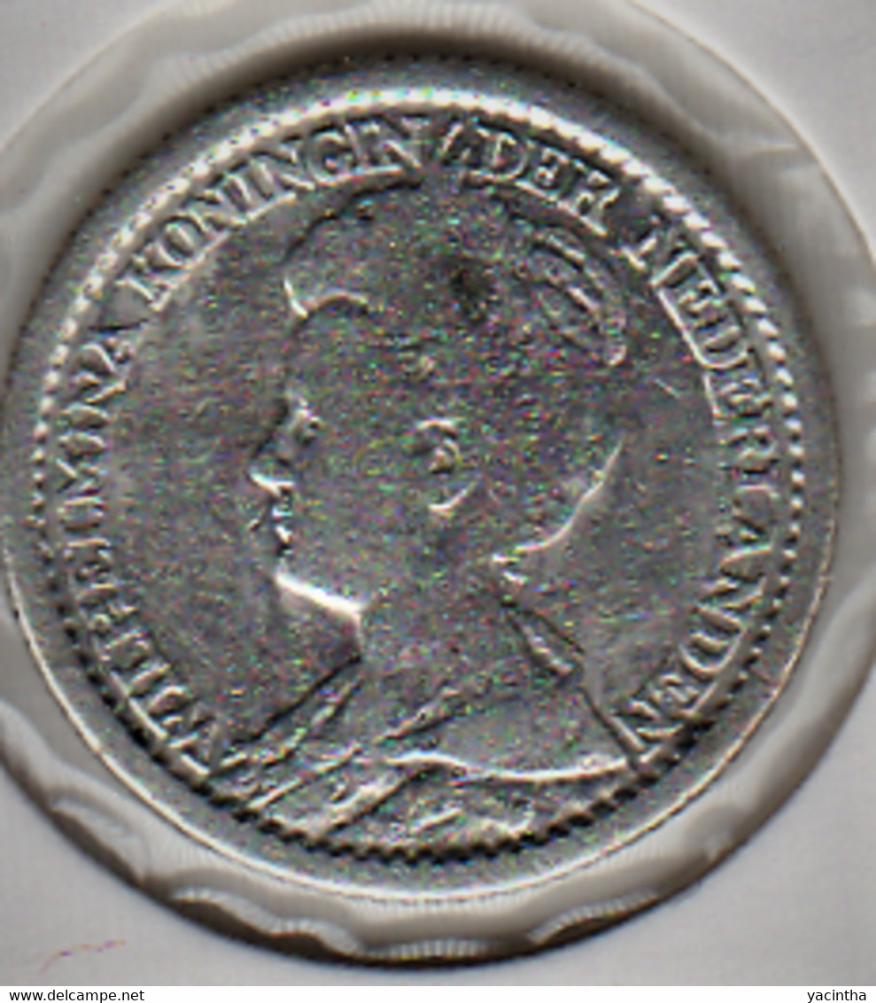 @Y@    Nederland  25 Cent   Wilhelmina 1912       (5239) - 2.5 Cent