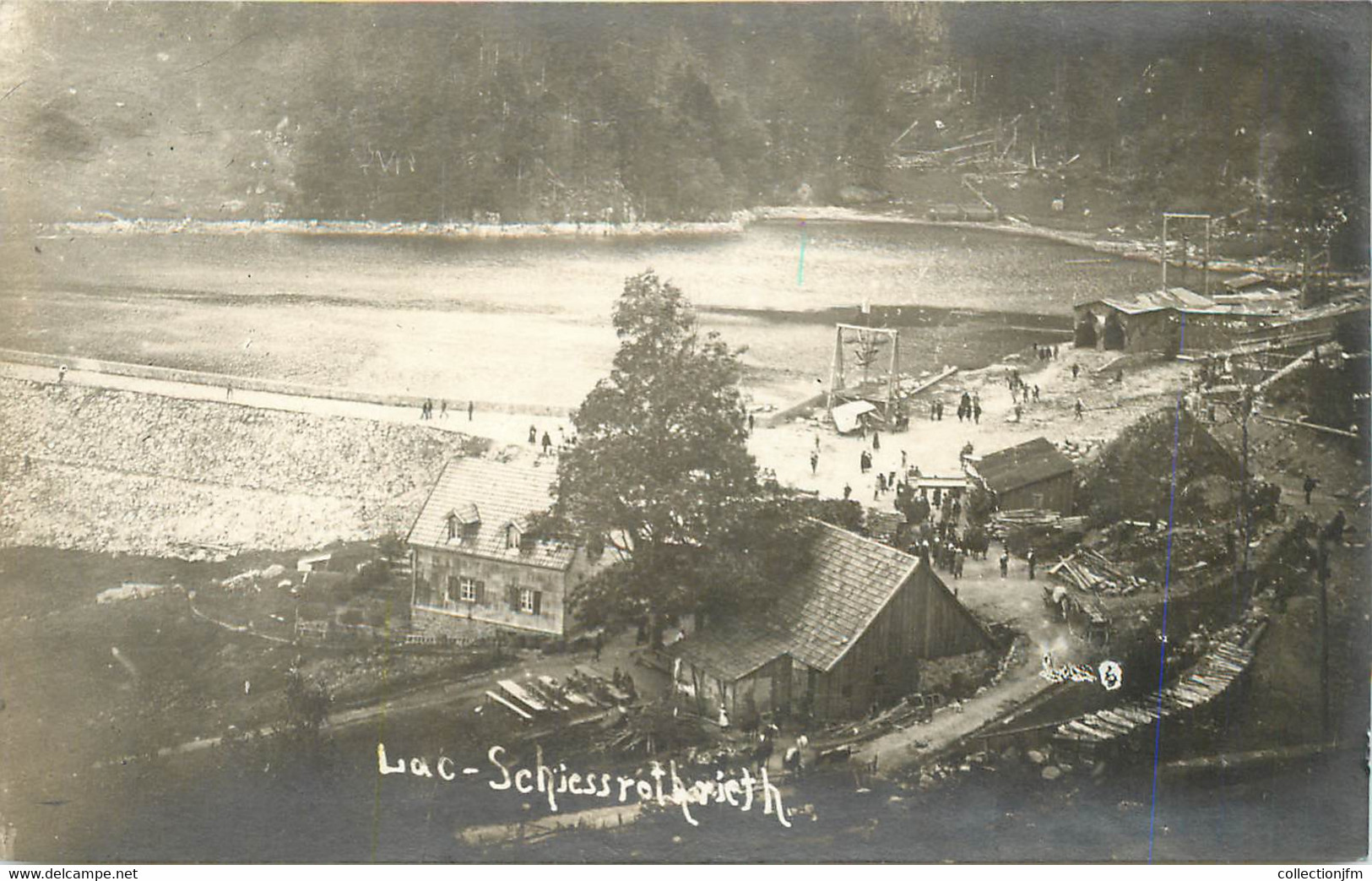 CARTE PHOTO FRANCE 68 "Lac De Schiessroth" - Autres & Non Classés