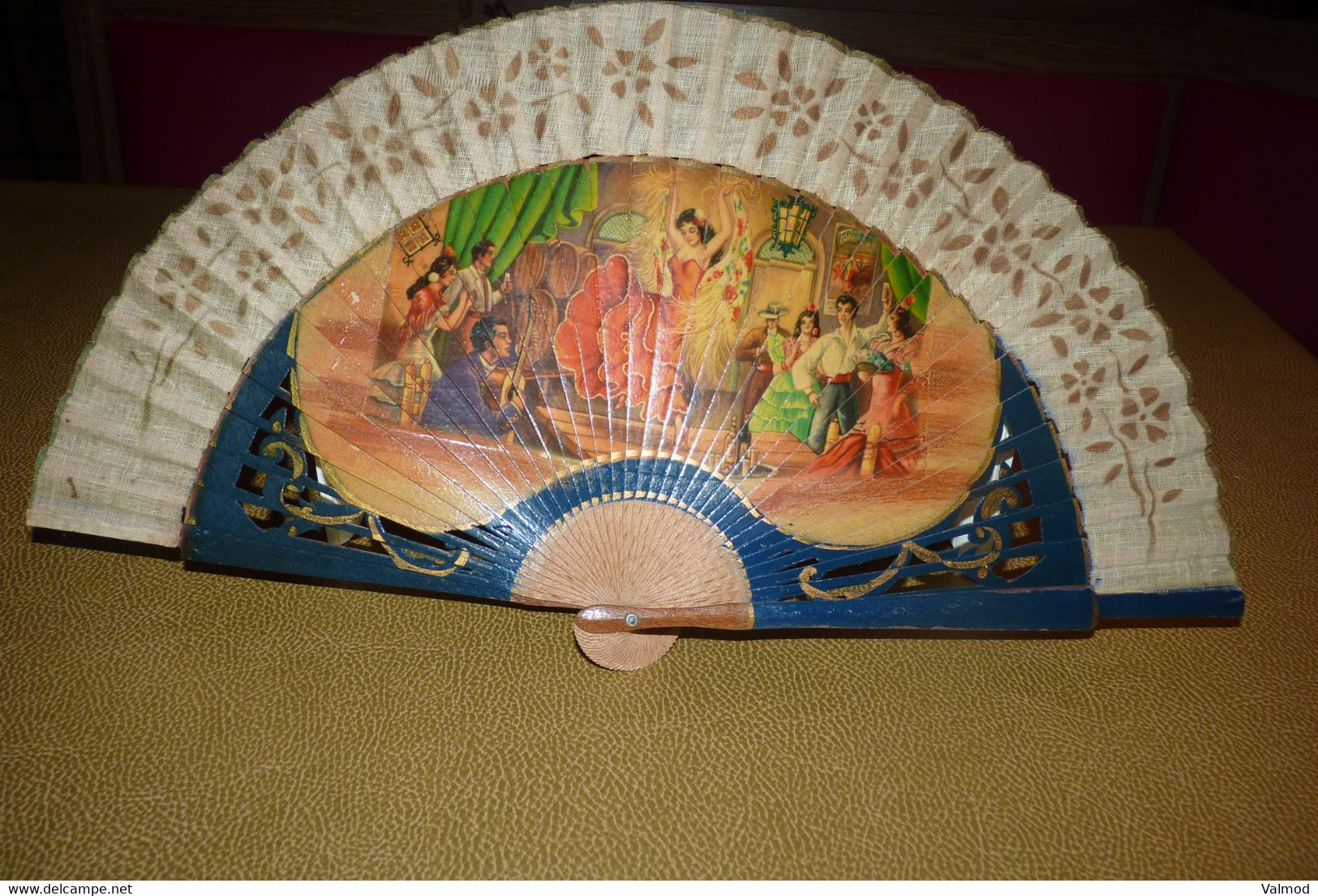 Eventail Vintage Décor Flamenco - Fans