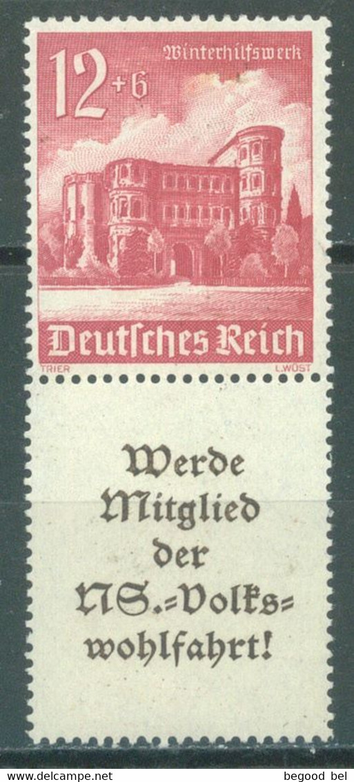 REICH - MLH/* - 1940 - Mi S 262 756+A11.3 - Lot 23619 - Cuadernillos