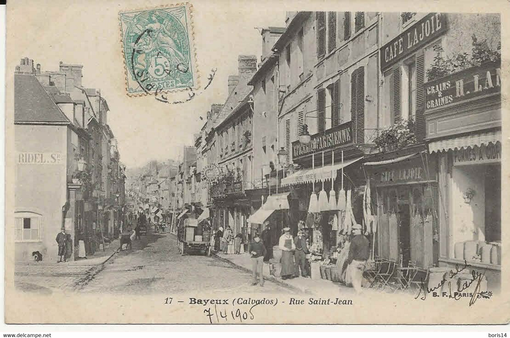 14 - 7052  -  BAYEUX  -  Rue Saint Jean - Bayeux