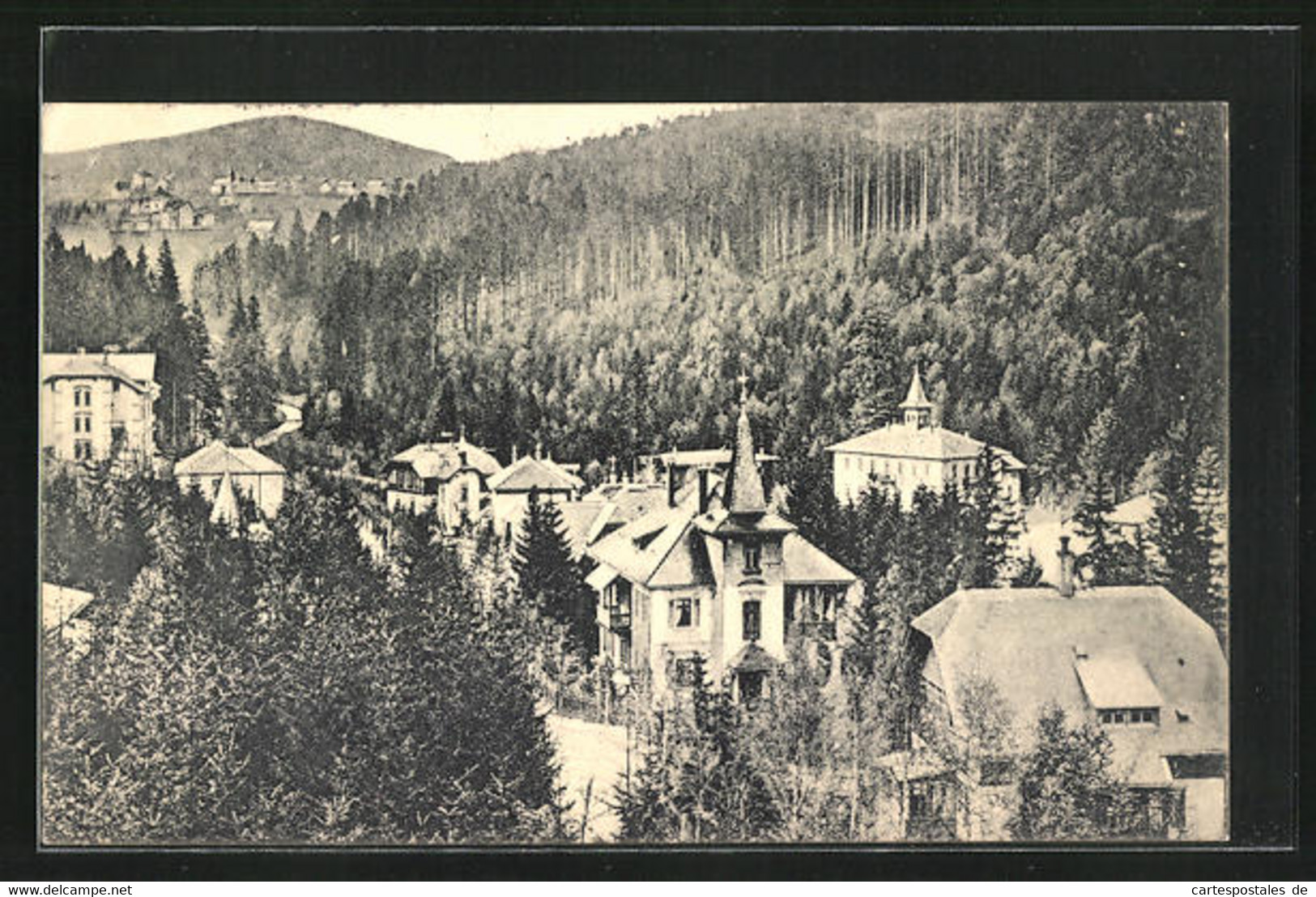 AK Kipsdorf Im Sächs. Erzgebirge, Teilansicht Aus Der Vogelschau - Kipsdorf