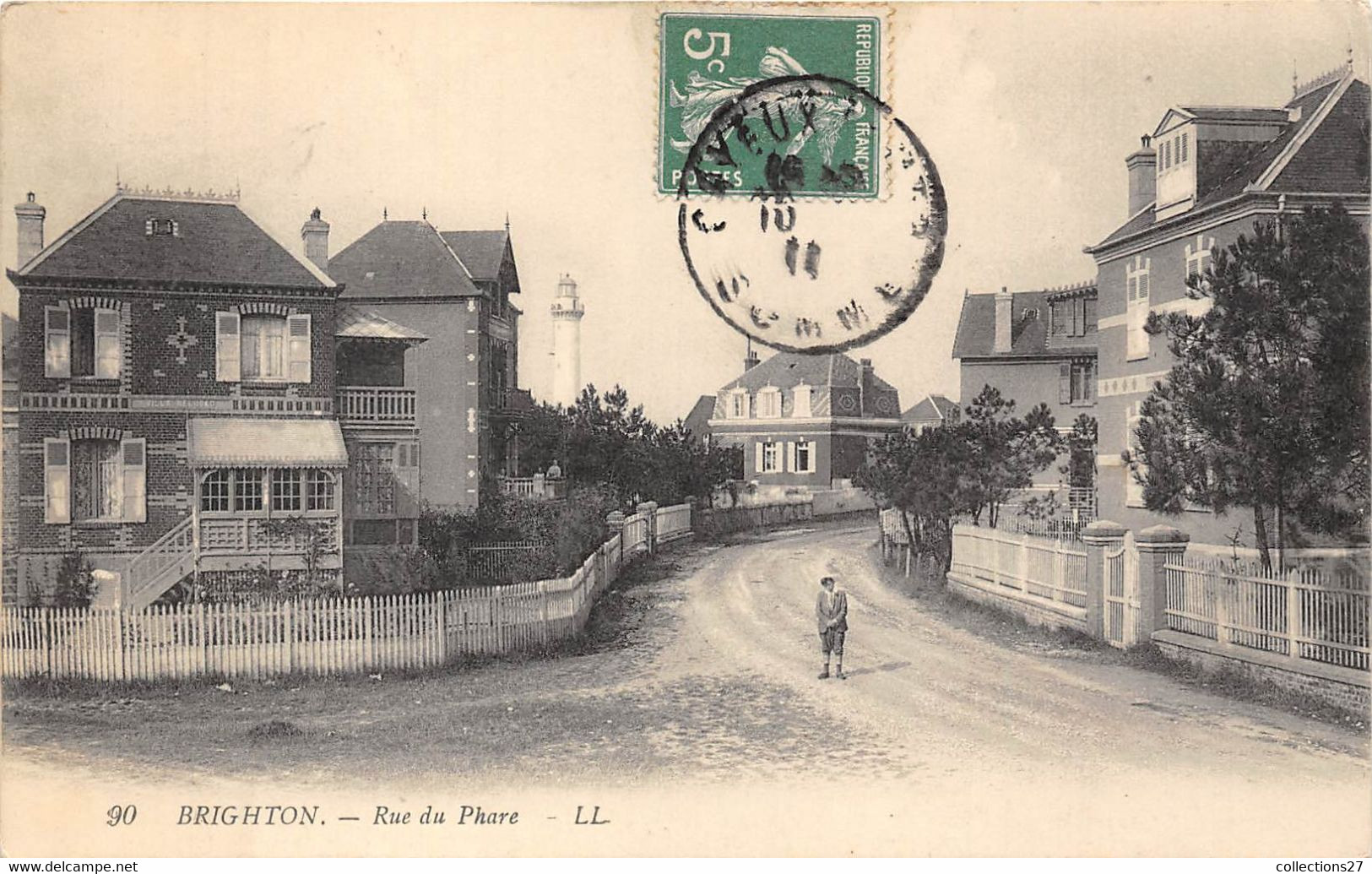 80-BRIGHTON- RUE DU PHARE - Cayeux Sur Mer