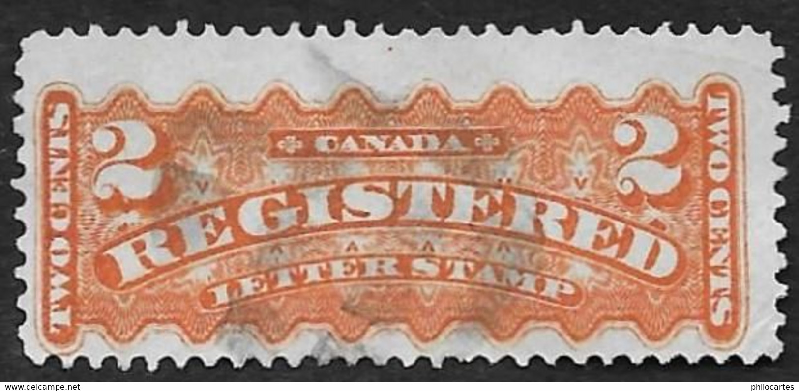 CANADA   1875-88 -  Lettres Chargées - N° 1 - Recommandés