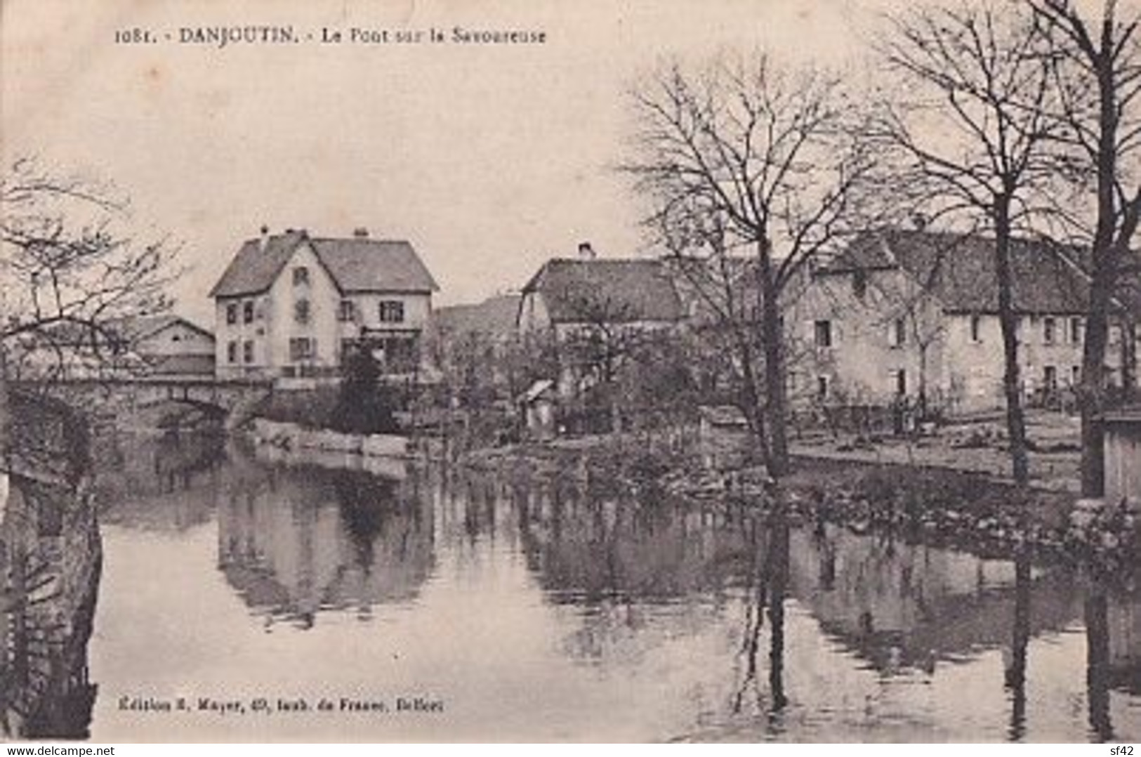 DANJOUTIN                            PONT SUR LA SAVOUREUSE - Danjoutin