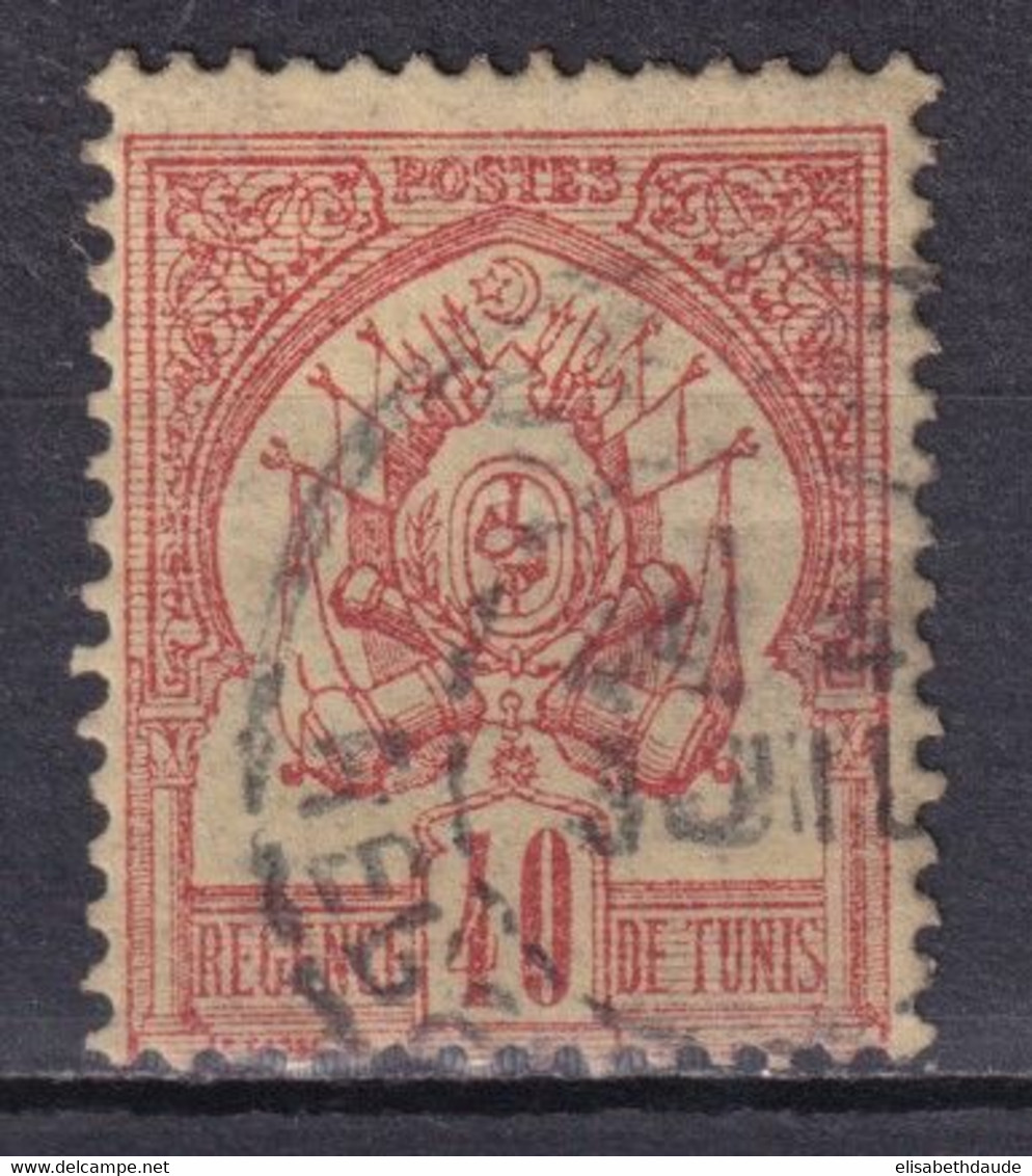 TUNISIE - 1888 - YVERT N° 6 OBLITERE - COTE = 95 EUR. - Oblitérés