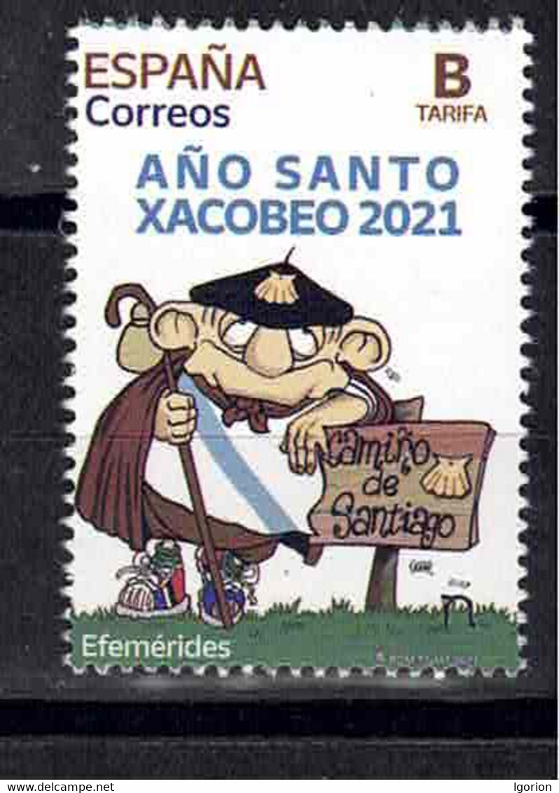 ESPAÑA 2021 ** MNH ED. 5488 AÑO SANTO XACOBEO 2021 - Unused Stamps