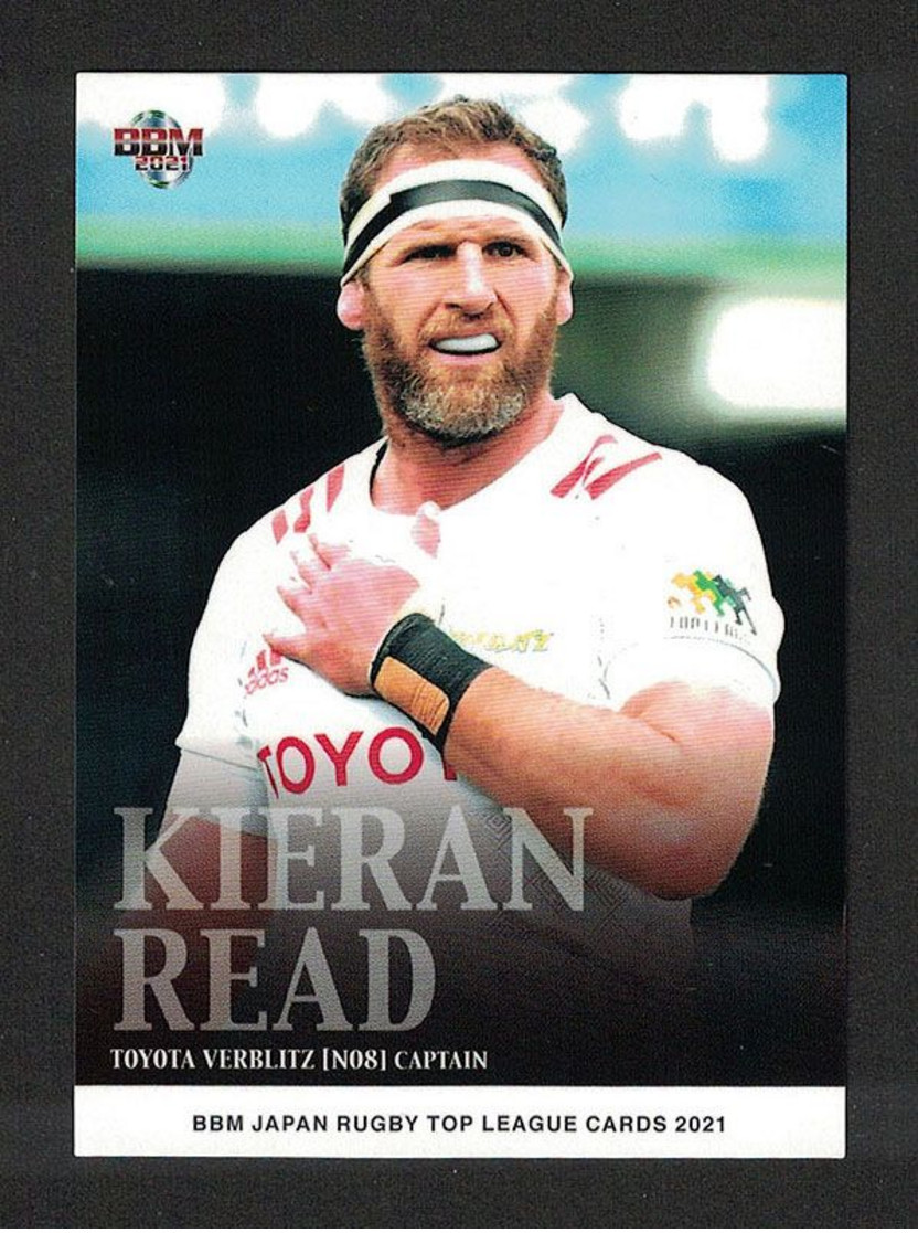 Japan TC Rugby 2021 BBM TL06 Kieran Read - Rugby