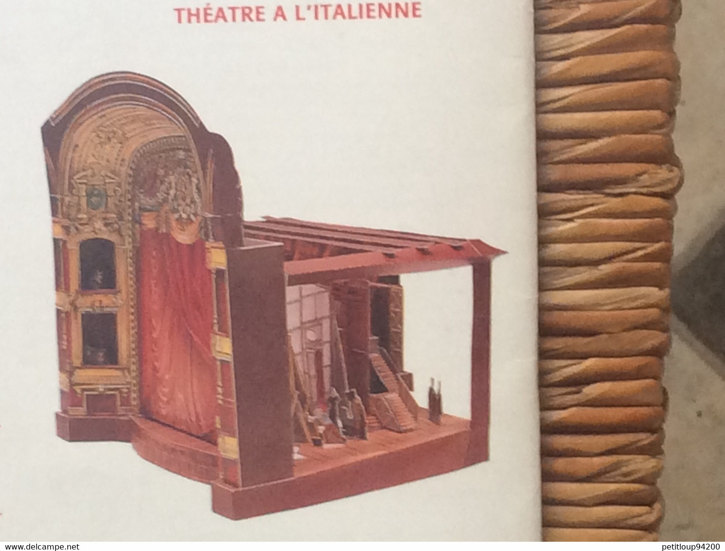 DÉCOUPAGES Livre Maquette THÉÂTRE À L’ITALIENNE Les Célestins De Lyon GRAND ANGLE No 3 Éditions L’INSTANT DURABLE  1992 - Kartonmodellbau  / Lasercut