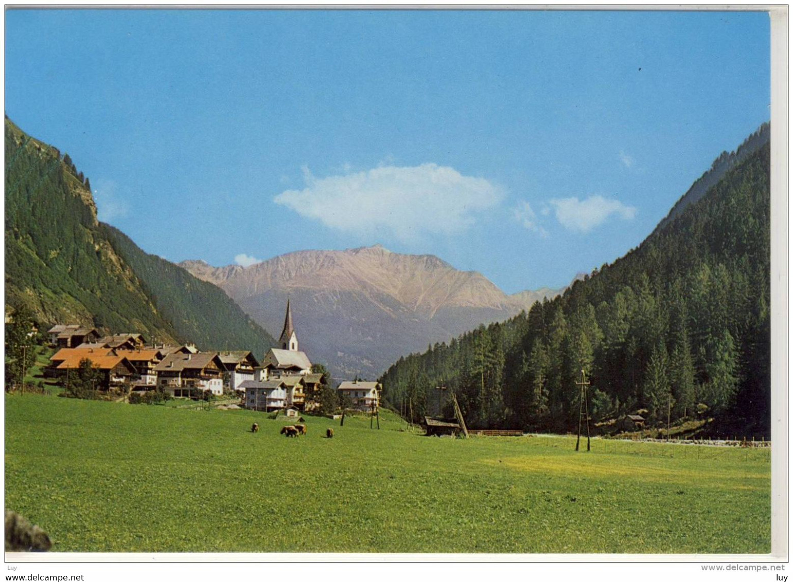 HOPFGARTEN I. Defreggental, Osttirol - Panorama M. Kirche - Defereggental