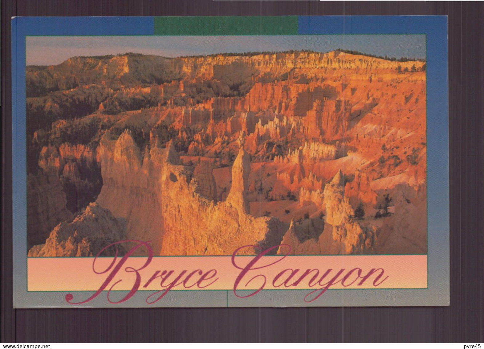 ETATS UNIS SUNRISE POINT BRYCE CANYON NATIONAL PARK - Bryce Canyon
