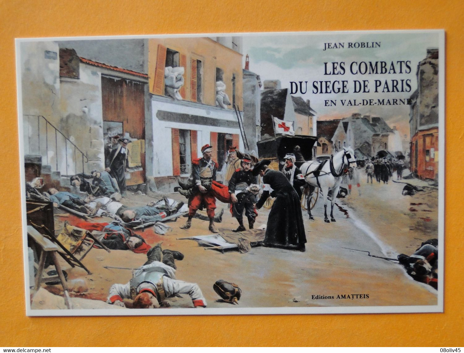 BRY Sur MARNE -- Grande Rue Le 3-12-1870 - Les Combats Du Siège De Paris En Val De Marne -- C.P.M. - Bry Sur Marne