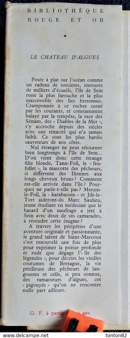 Saint-Marcoux - Le Château D' Algues - Bibliothèque Rouge Et Or - 1957 ) . - Bibliotheque Rouge Et Or