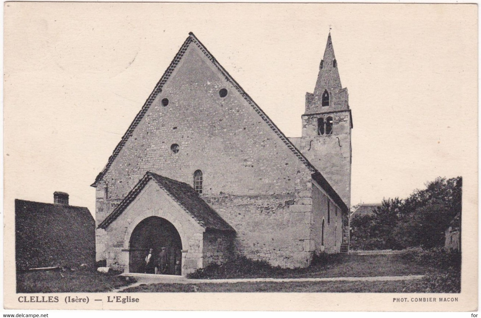 Isère : CLELLES : L'église - Clelles