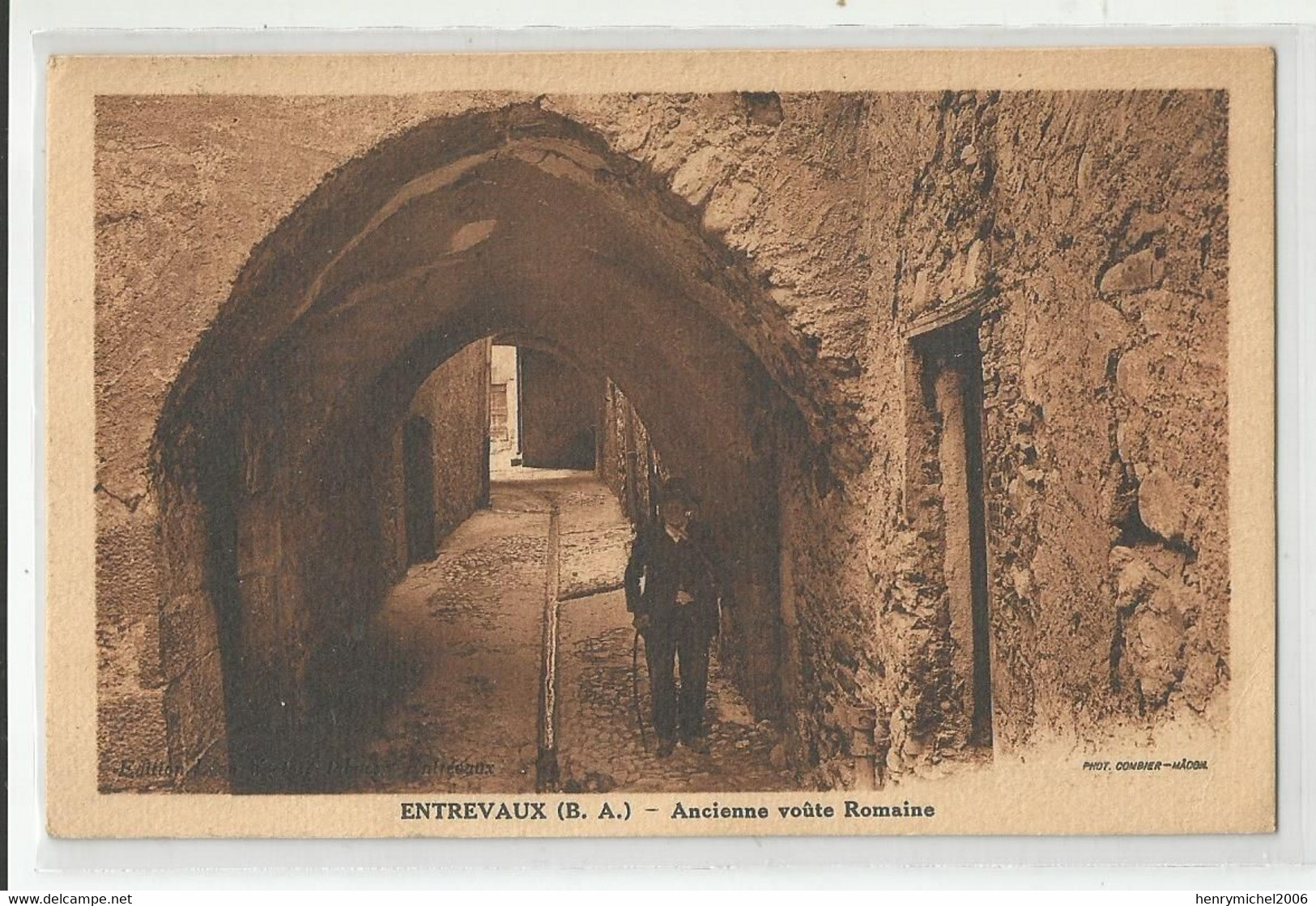 04 Basses Alpes Entrevaux Ancienne Voute Romaine - Other & Unclassified