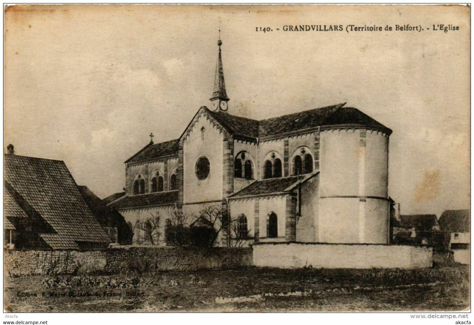 CPA AK GRANDVILLARS L'Église (722596) - Grandvillars