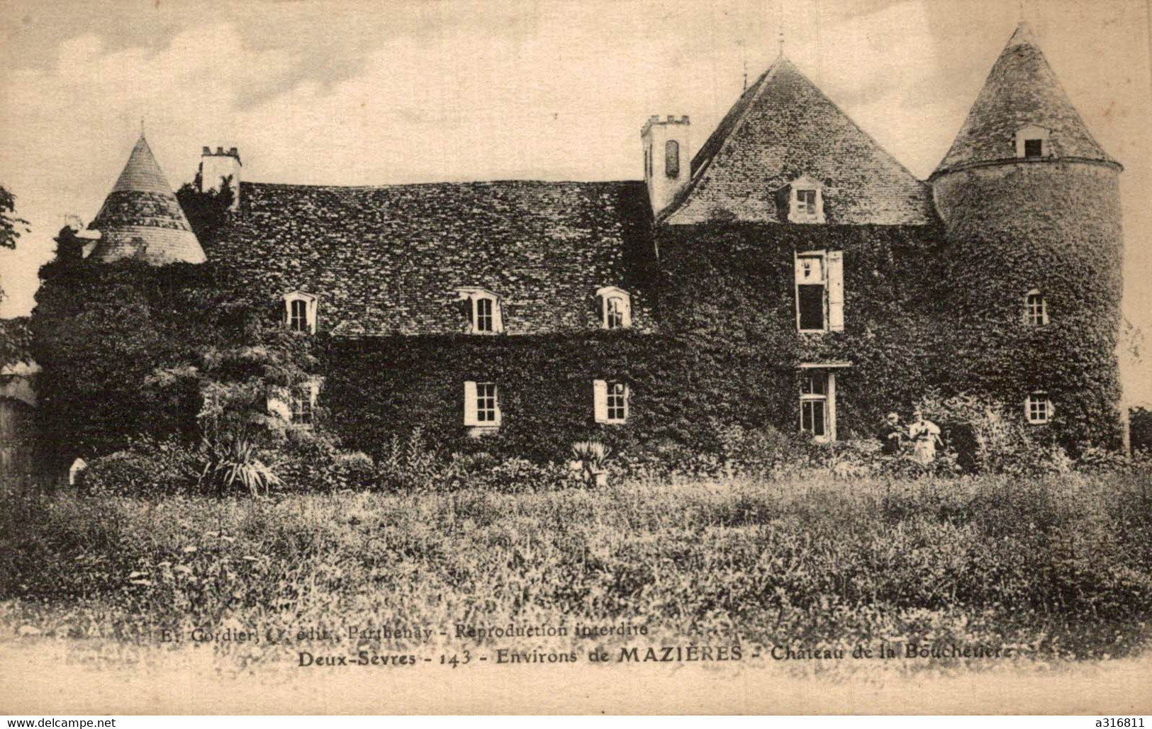 Environs De Mazières Château De La BOUCHETIERE - Mazieres En Gatine