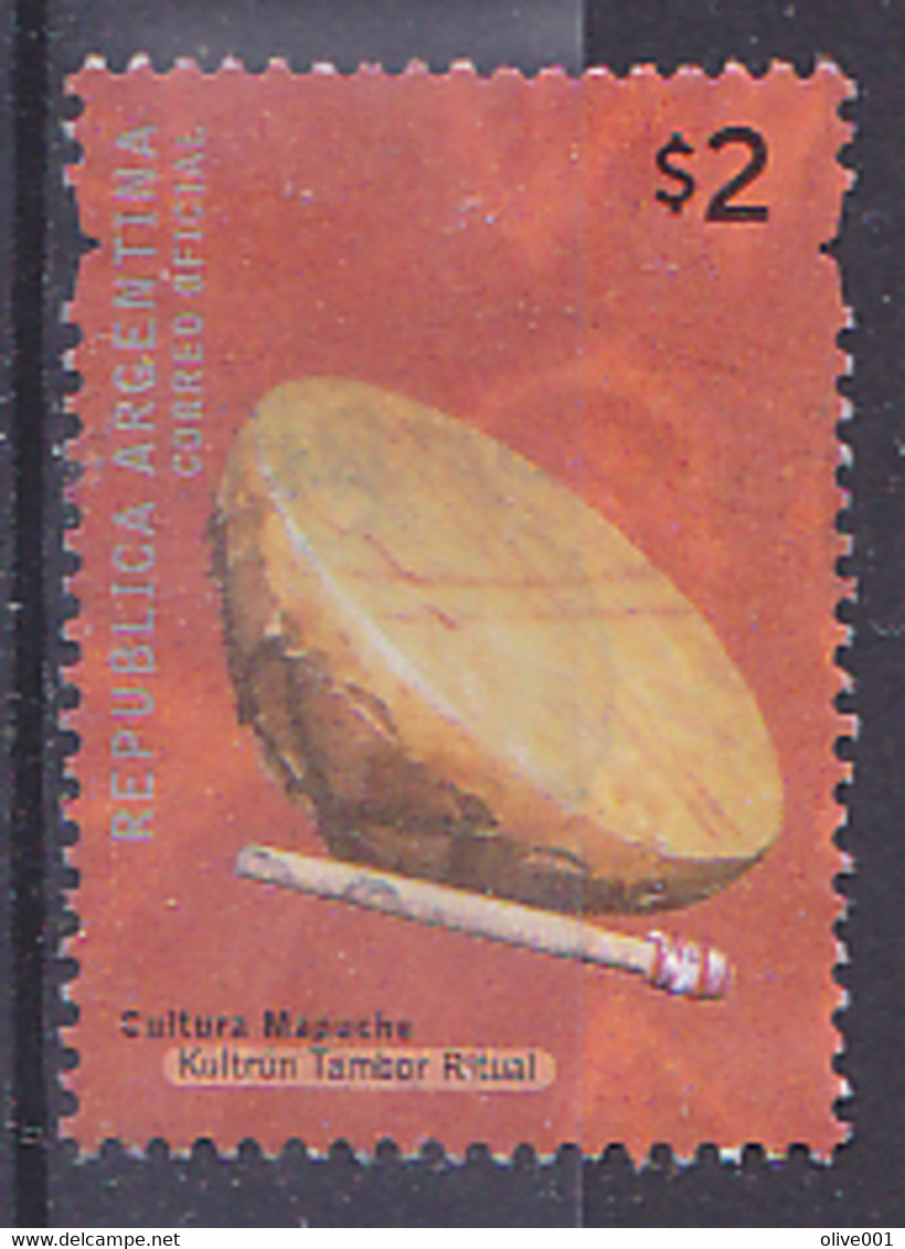 Timbre D'Argentine, Musique Tambour - Used Stamps