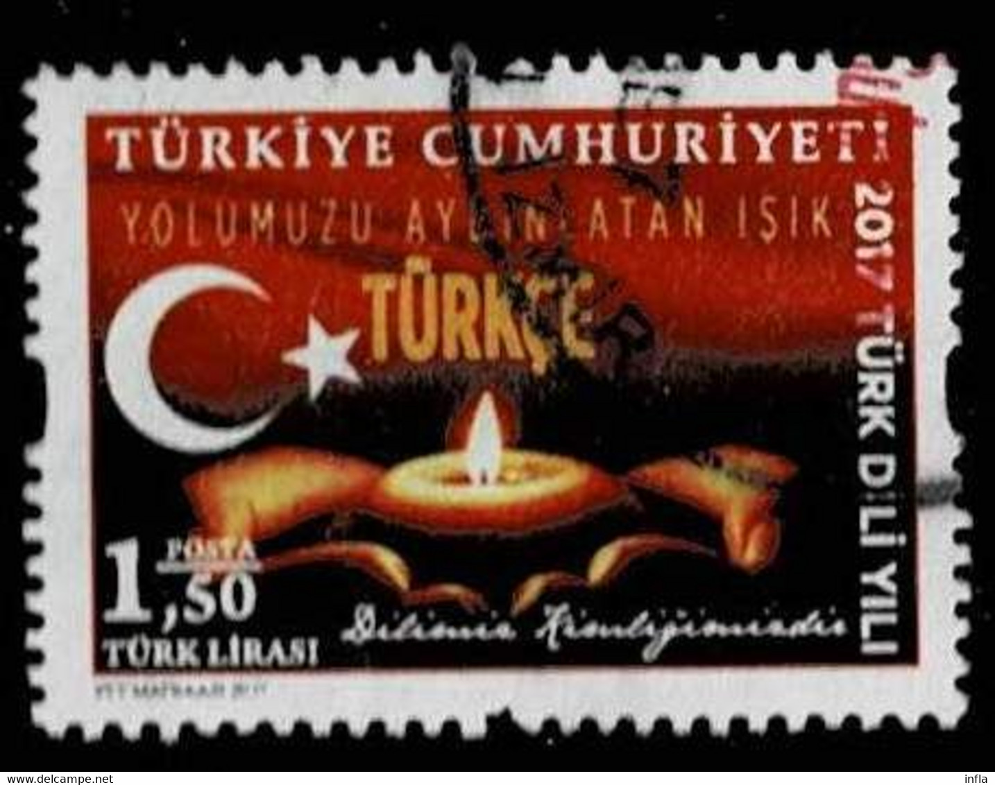 Türkei 2017,Michel# 4352 O Turkish Language Year - Used Stamps