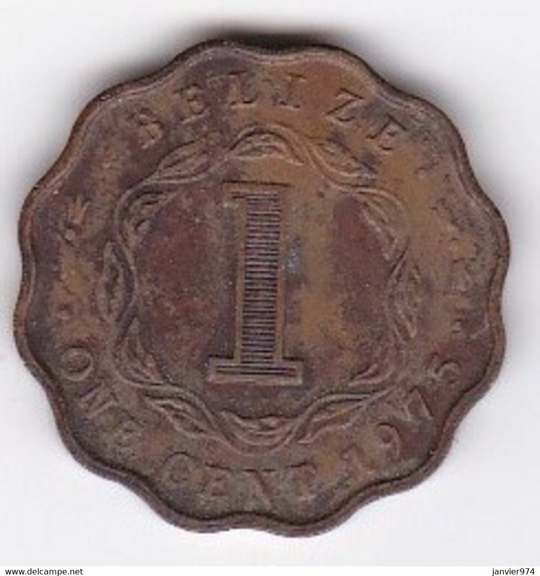 Belize 1 Cent 1975  Elizabeth II , En Bronze , KM# 33 - Belize