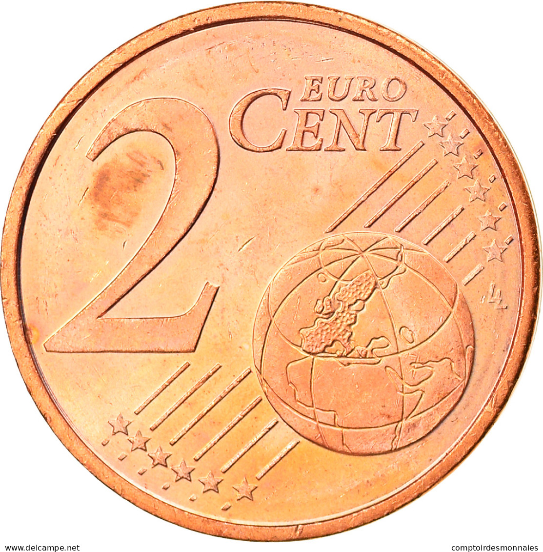 Monaco, 2 Euro Cent, 2001, Paris, SPL, Copper Plated Steel, KM:168 - Monaco