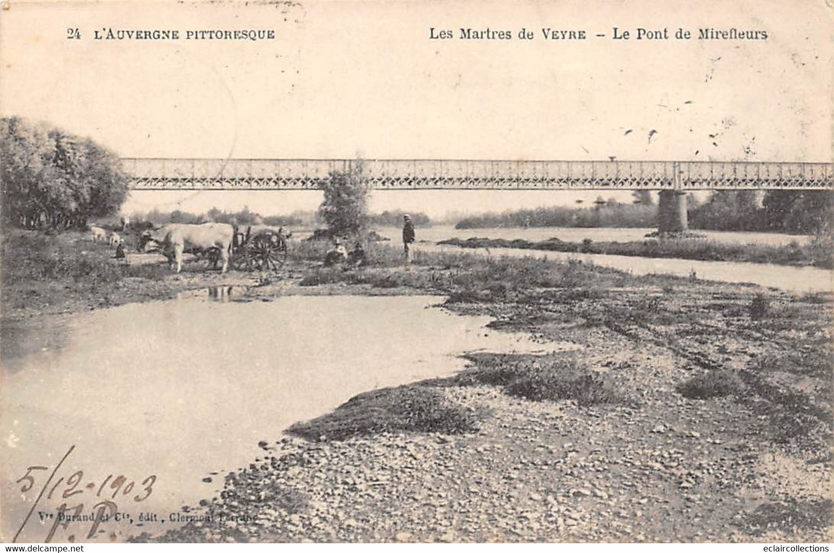 Les Martres-de-Veyre         63        Le Pont De Mirefleurs    (voir Scan) - Other & Unclassified