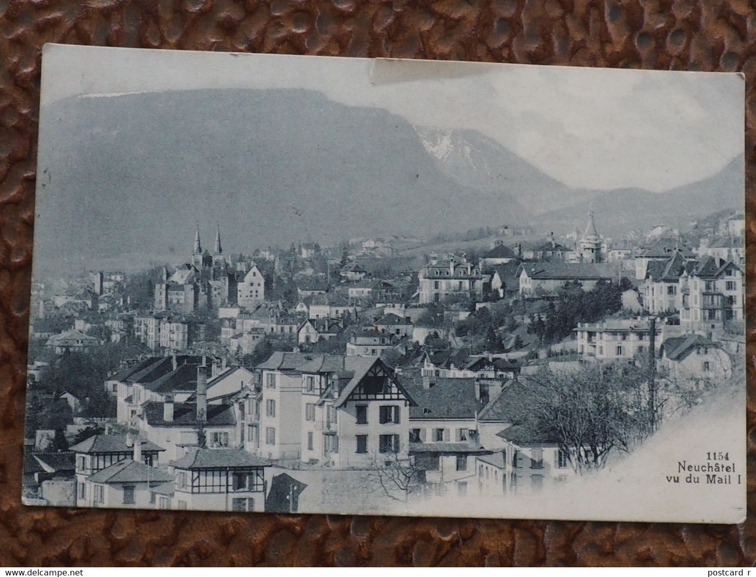 Switzerland  NEUCHATEL - Vu Du Mail  1906 A 212 - Neuchâtel