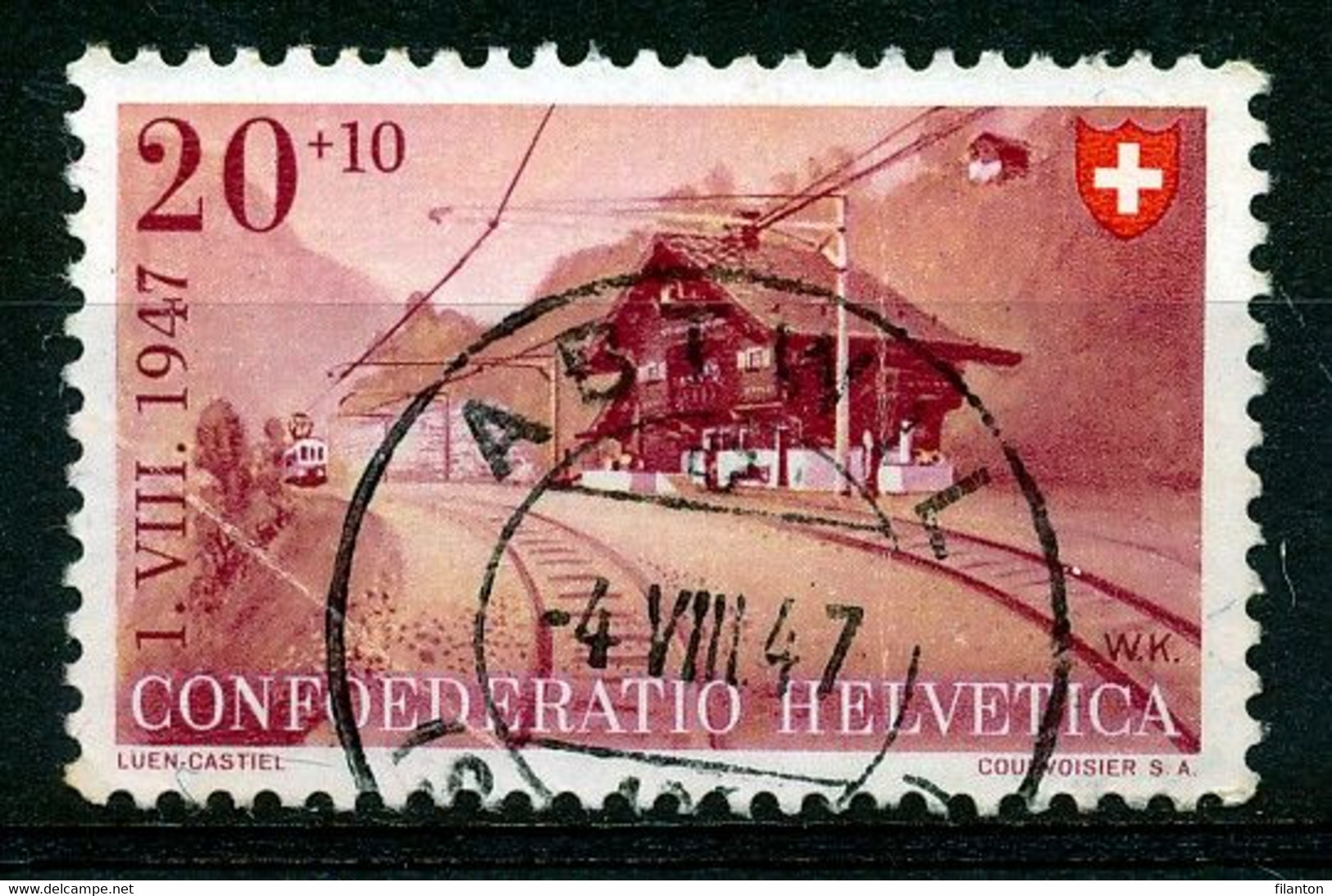 HELVETIA - Mi Nr 482 - "ABTWIL" - (ref. 3283) - Altri & Non Classificati