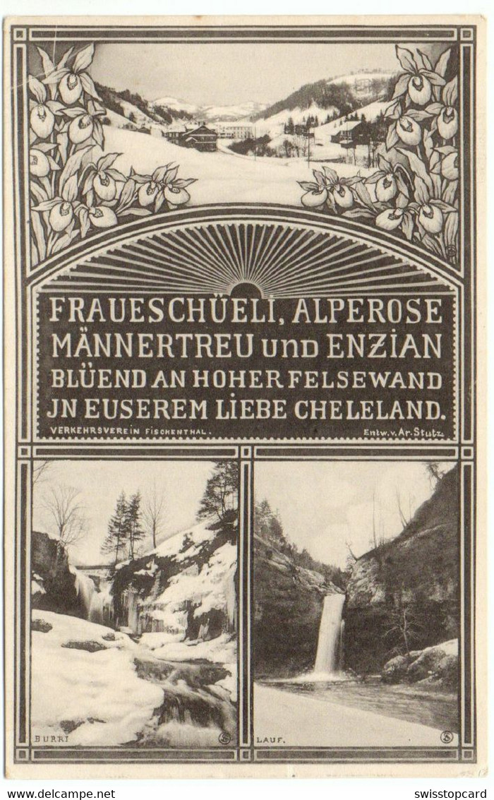 FISCHENTHAL Zürcher Oberland Cheleland Blumen - Fischenthal