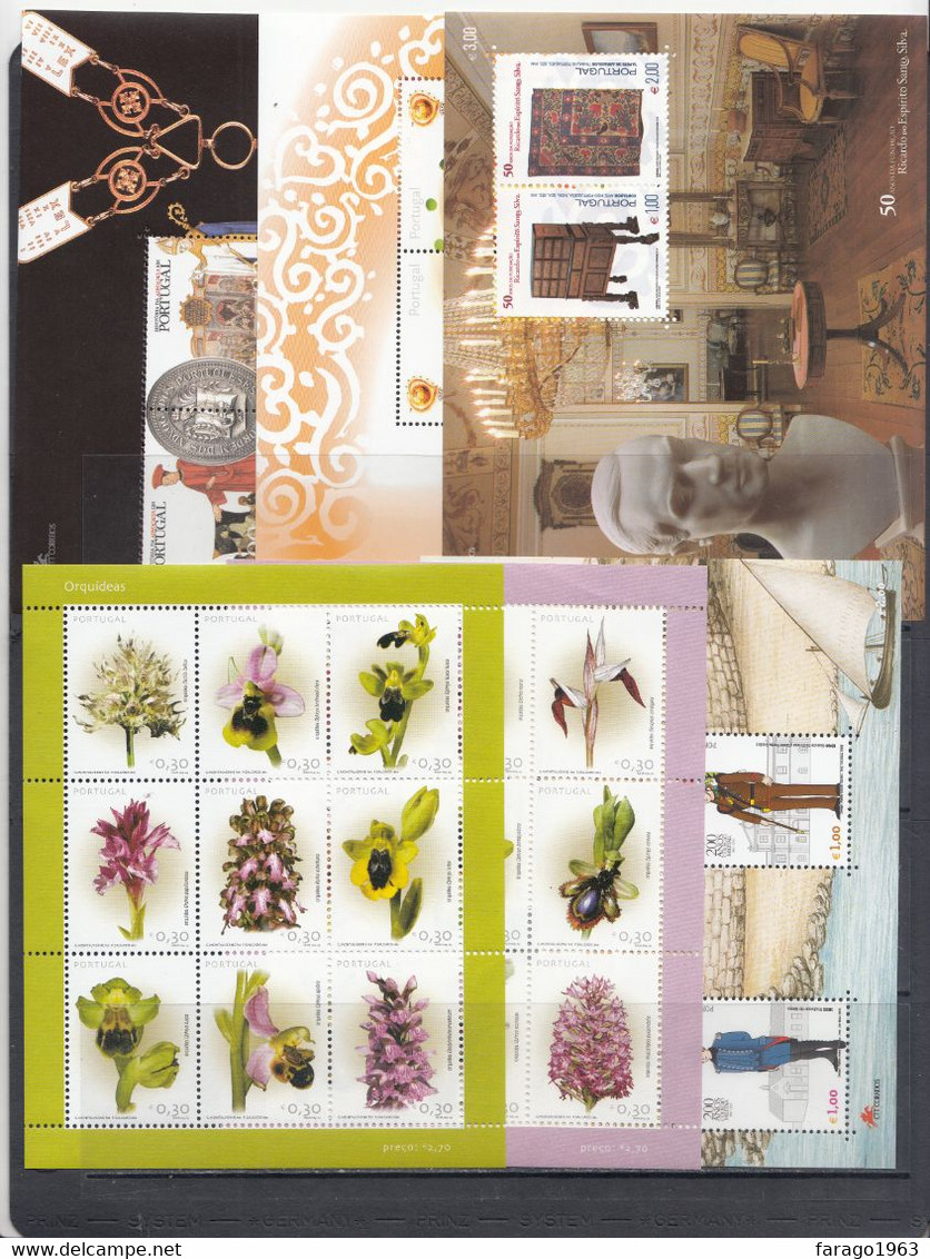 2003 Portugal 63 Stamps  + 14 S/s At 75% Face Value MNH - Autres & Non Classés
