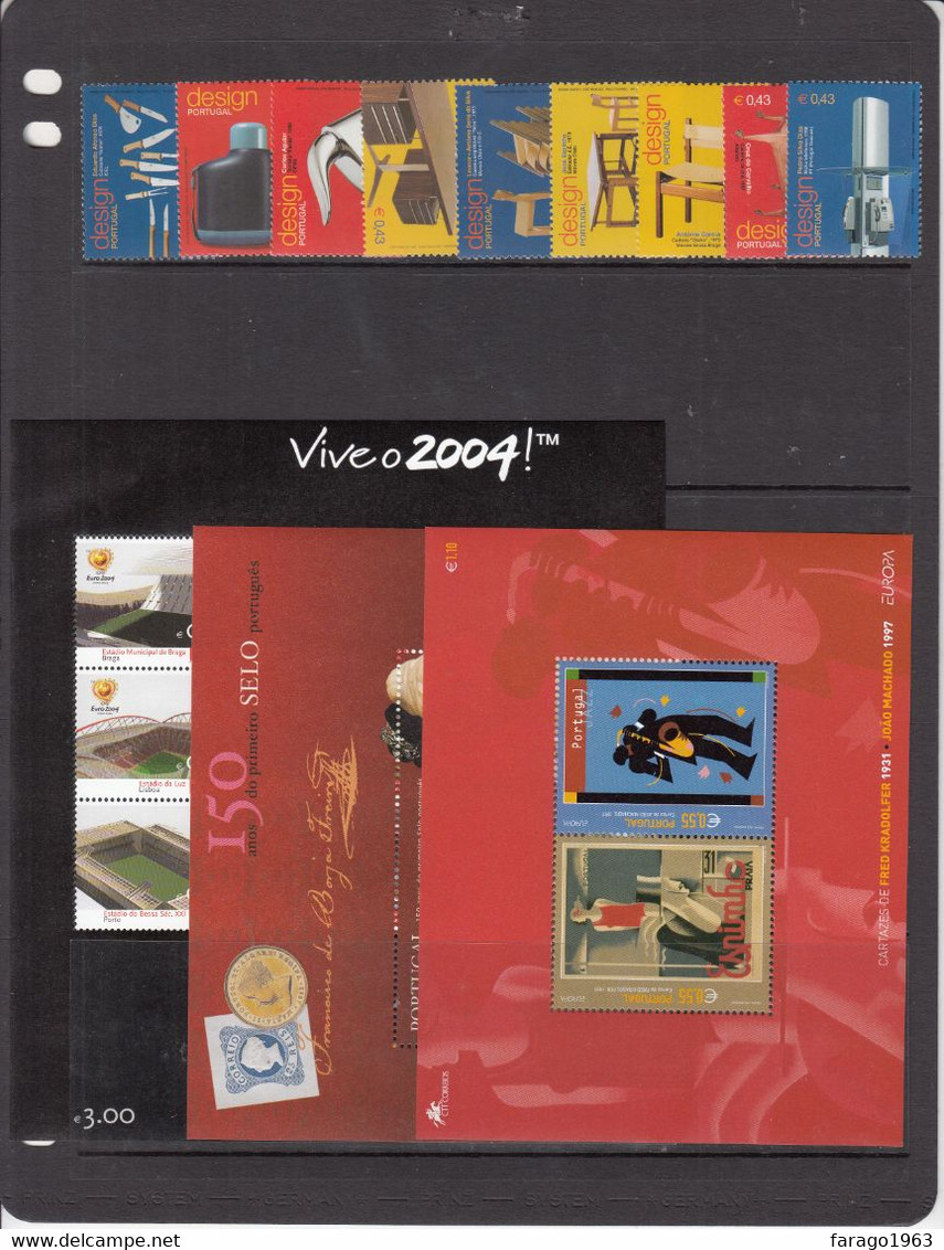 2003 Portugal 63 Stamps  + 14 S/s At 75% Face Value MNH - Altri & Non Classificati