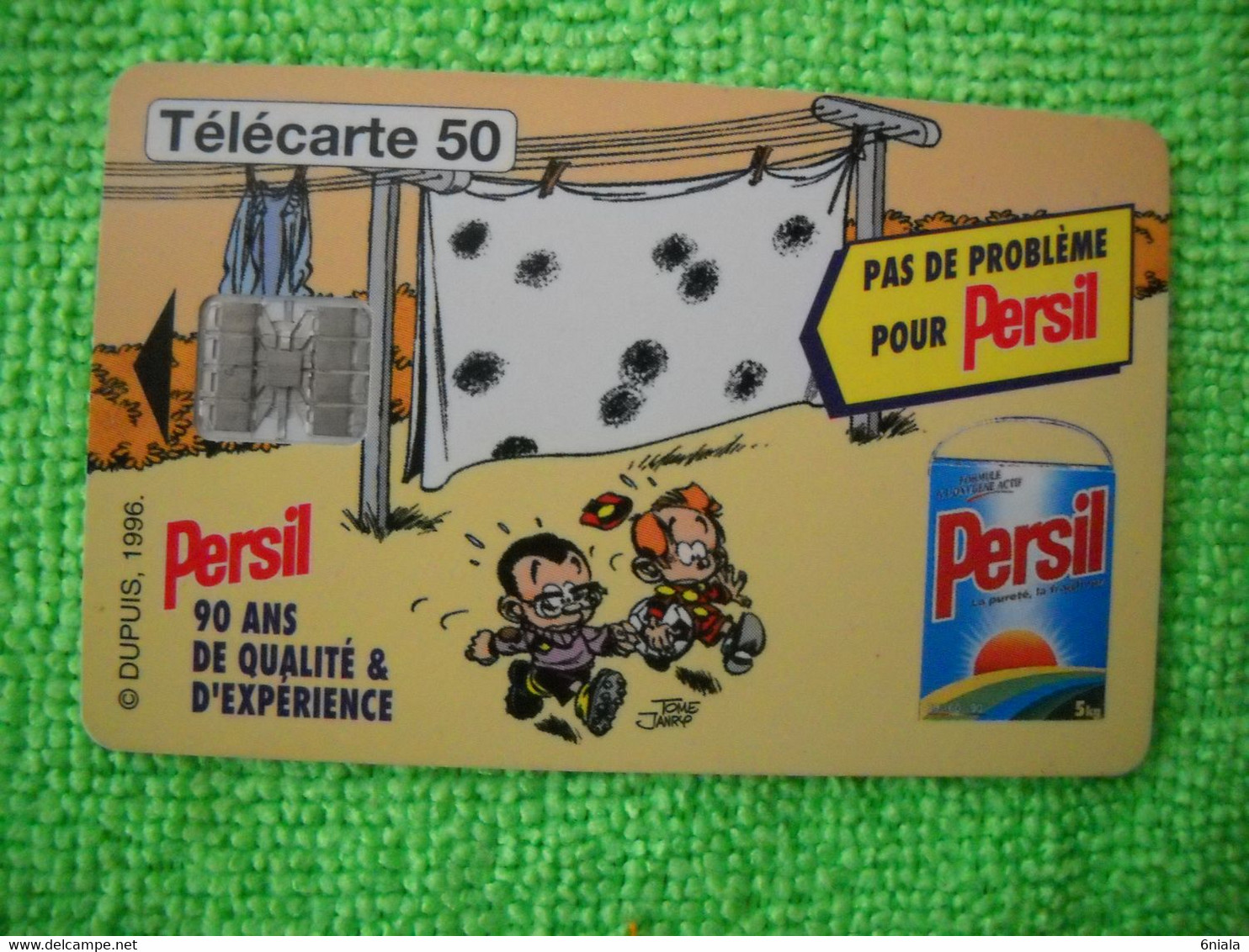 7074 Télécarte Collection PERSIL   Spirou ( Lessive  ) 50u  ( Recto Verso)  Carte Téléphonique - Alimentation