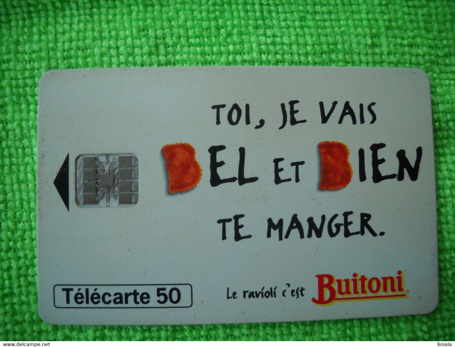 7075 Télécarte Collection Ravioli BUITONI     50u  ( Recto Verso)  Carte Téléphonique - Lebensmittel