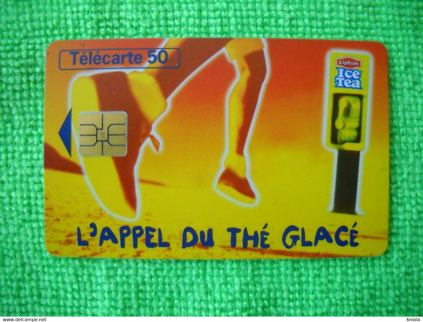 7083 Télécarte Collection ICE TEA L'appel Du Thé Glacé   (Boisson) 50u  ( Recto Verso)  Carte Téléphonique - Levensmiddelen