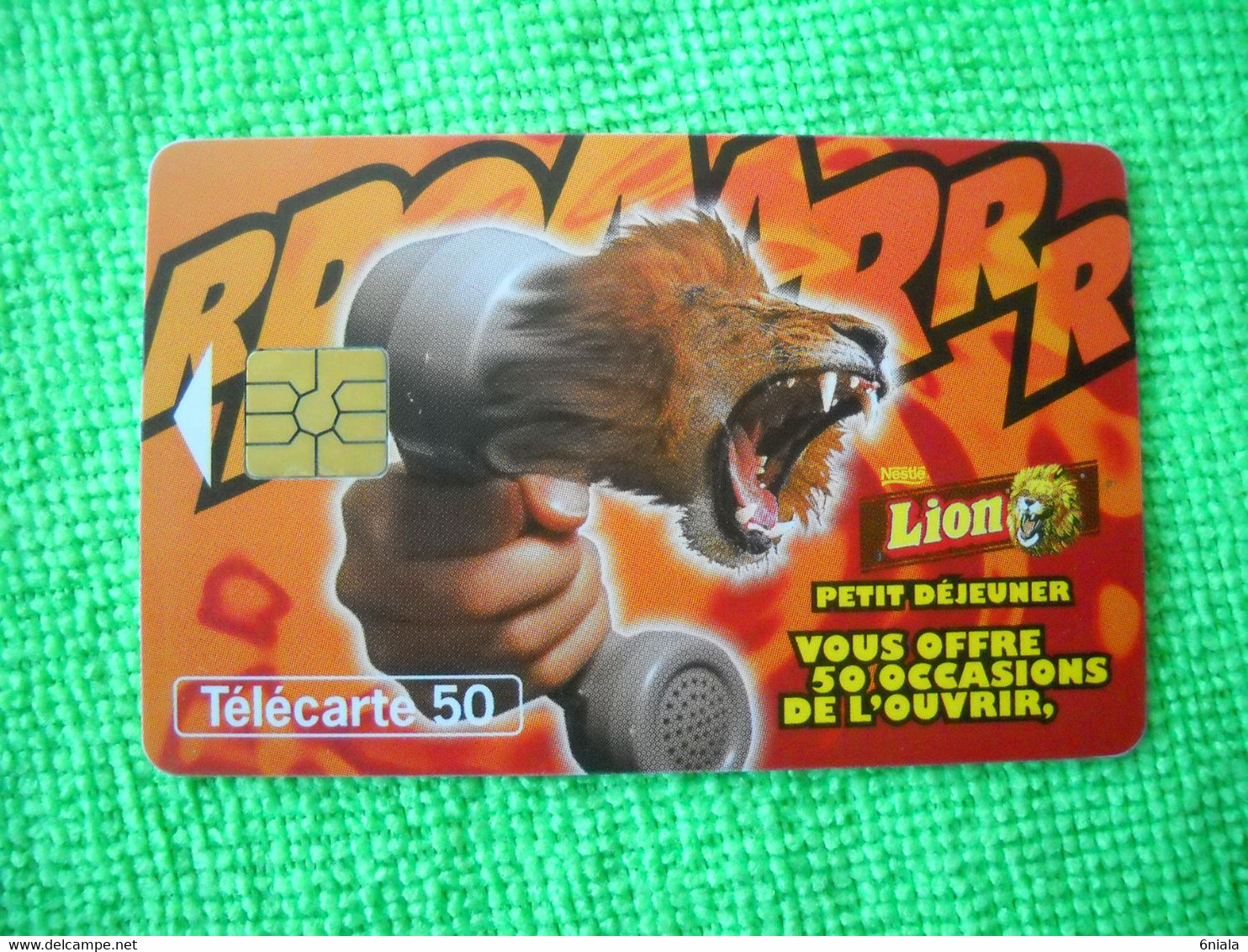 7085 Télécarte Collection LION Petit Déjeuner 50u  ( Recto Verso)  Carte Téléphonique - Alimentation