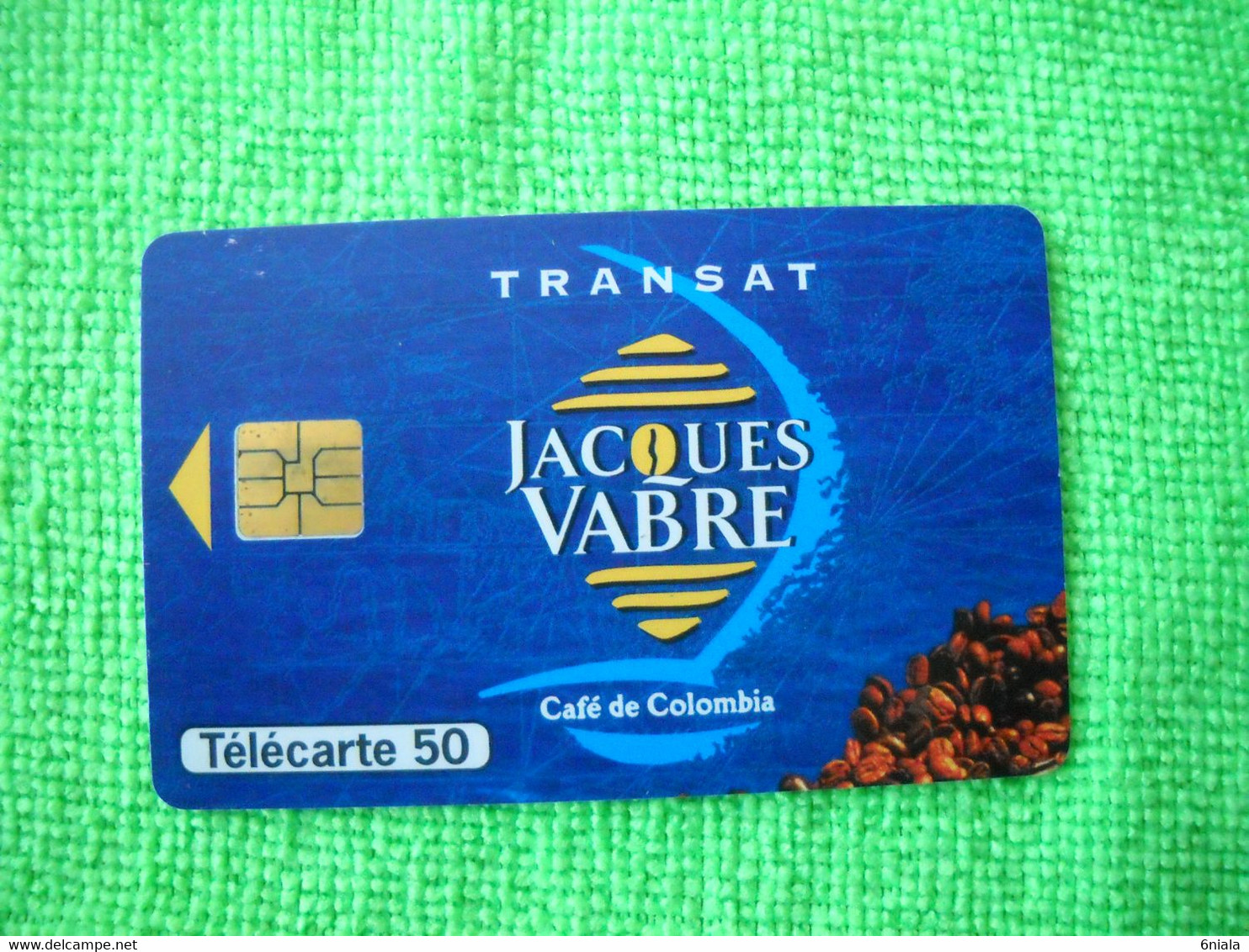 7087 Télécarte Collection TRANSAT JACQUES VABRE Café De Colombie  50u  ( Recto Verso)  Carte Téléphonique - Alimentation