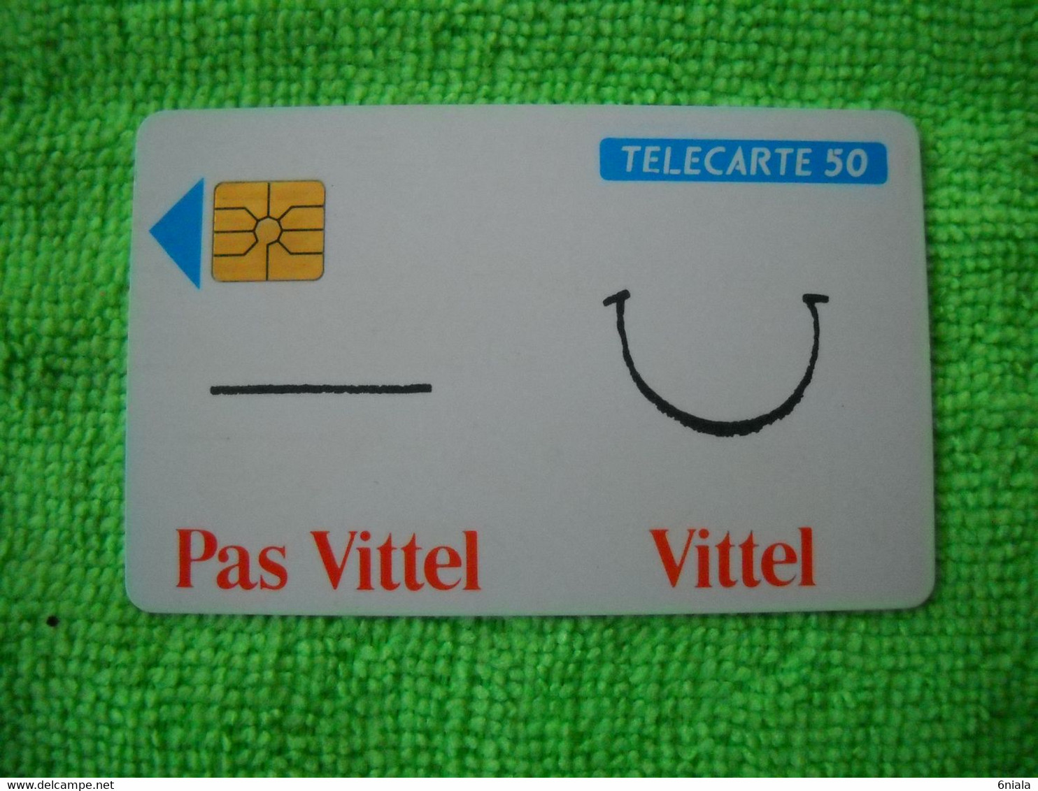 7091 Télécarte Collection Pas VITTEL VITTEL  (Boisson Eau )   50u  ( Recto Verso)  Carte Téléphonique - Alimentación