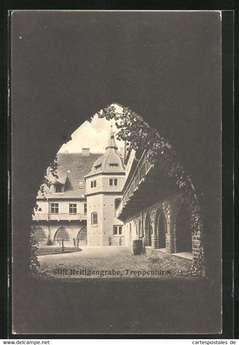 AK Heiligengrabe, Stift Heiligengrabe, Treppenturm - Heiligengrabe