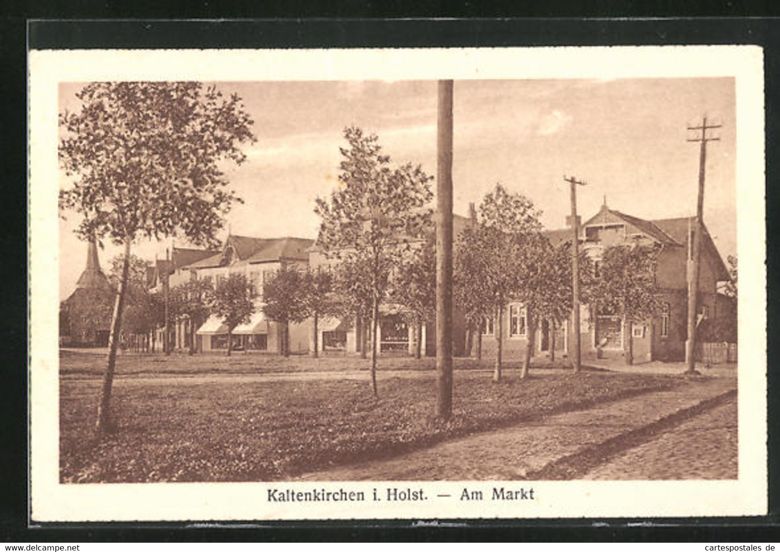 AK Kaltenkirchen I. Holst., Am Markt - Kaltenkirchen