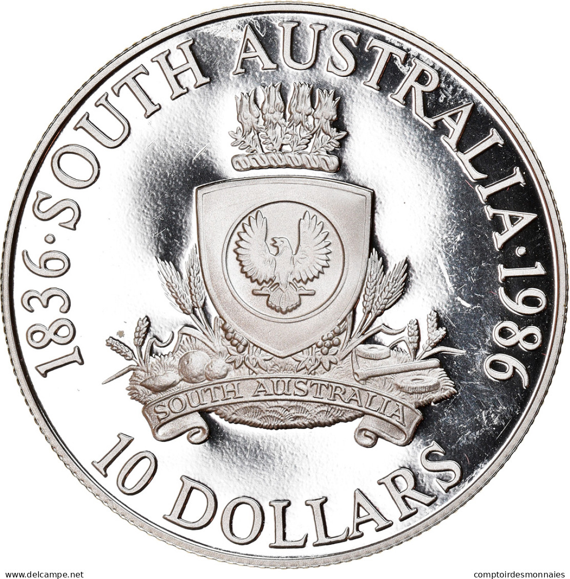 Monnaie, Australie, Elizabeth II, 10 Dollars, 1986, Perth, FDC, Argent, KM:88 - 10 Dollars