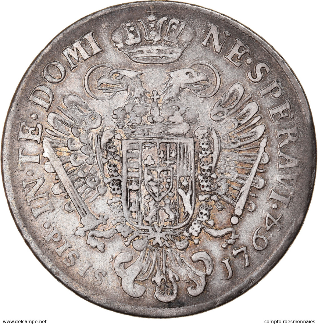 Monnaie, États Italiens, TUSCANY, Francesco III, As Emperor Francis I - Toscane