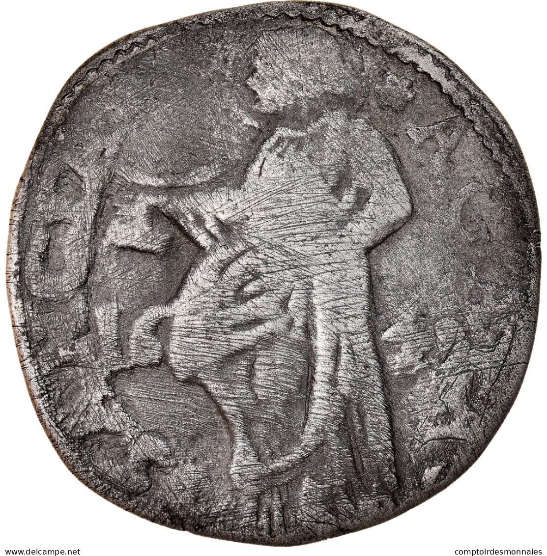 Monnaie, États Italiens, MIRANDOLA, Alessandro II, Lira, 1649, Mirandola, Très - Emilie
