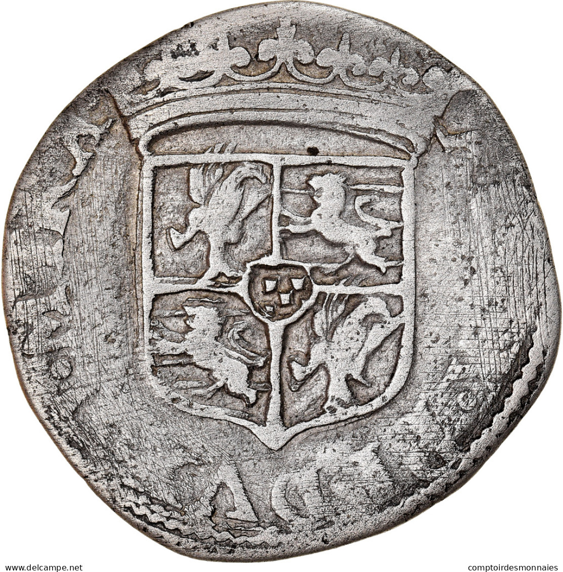 Monnaie, États Italiens, MIRANDOLA, Alessandro II, Lira, 1649, Mirandola, Très - Emilie