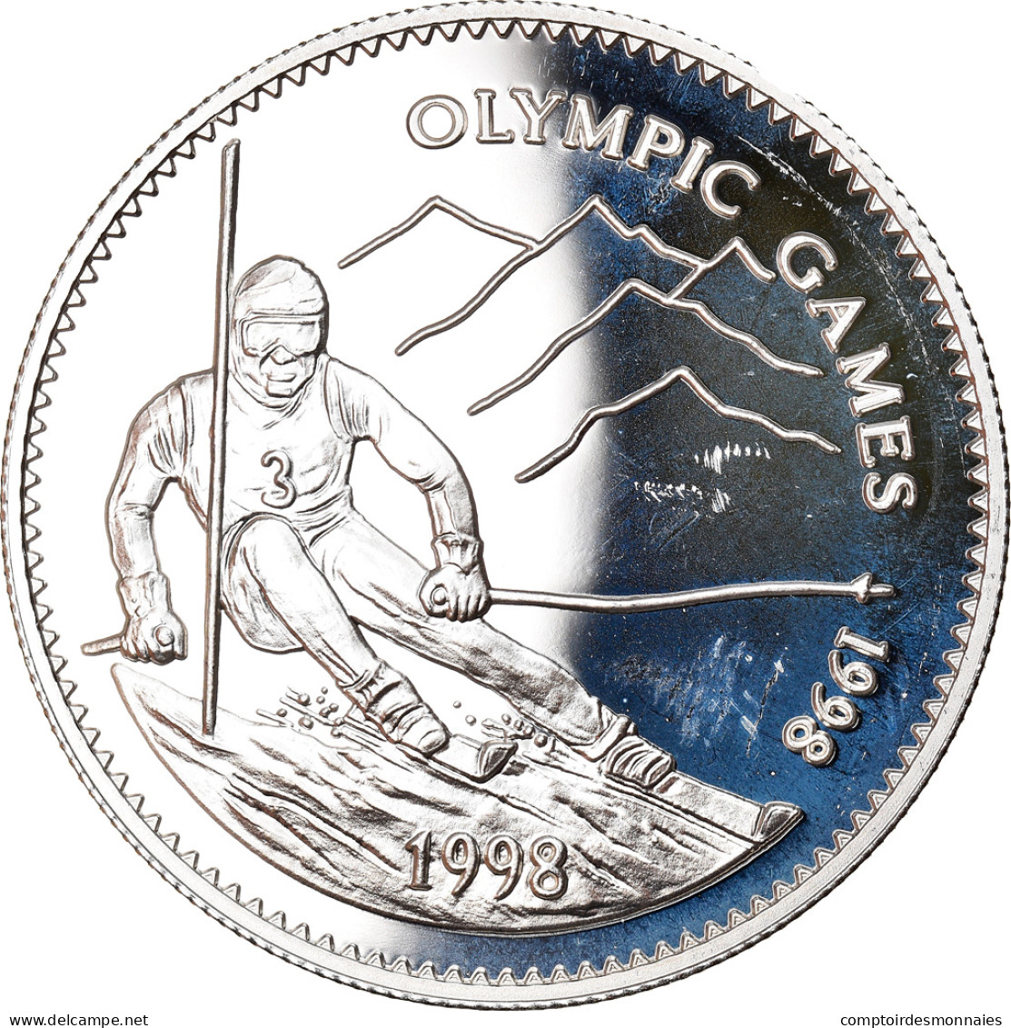 Monnaie, Mongolie, 500 Tugrik, 1998, FDC, Argent, KM:155 - Mongolei