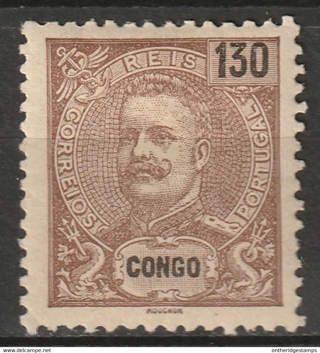 Portuguese Congo 1903 Sc 29  MH* Some Disturbed Gum - Portugiesisch-Kongo