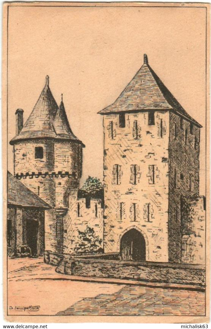 41kn 821 CPA - FOUGERES - ENTREE DU CHATEAU - Fougeres