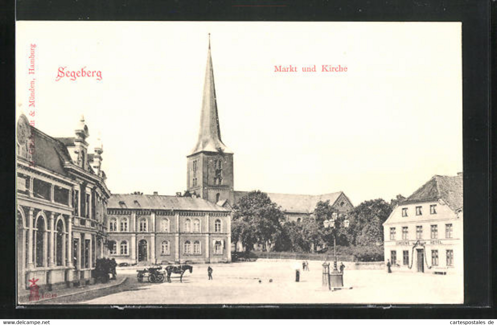 AK Segeberg, Markt Und Kirche - Bad Segeberg