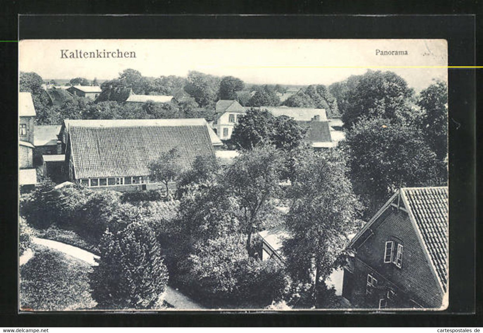 AK Kaltenkirchen, Ortsansicht Aus Der Vogelschau - Kaltenkirchen